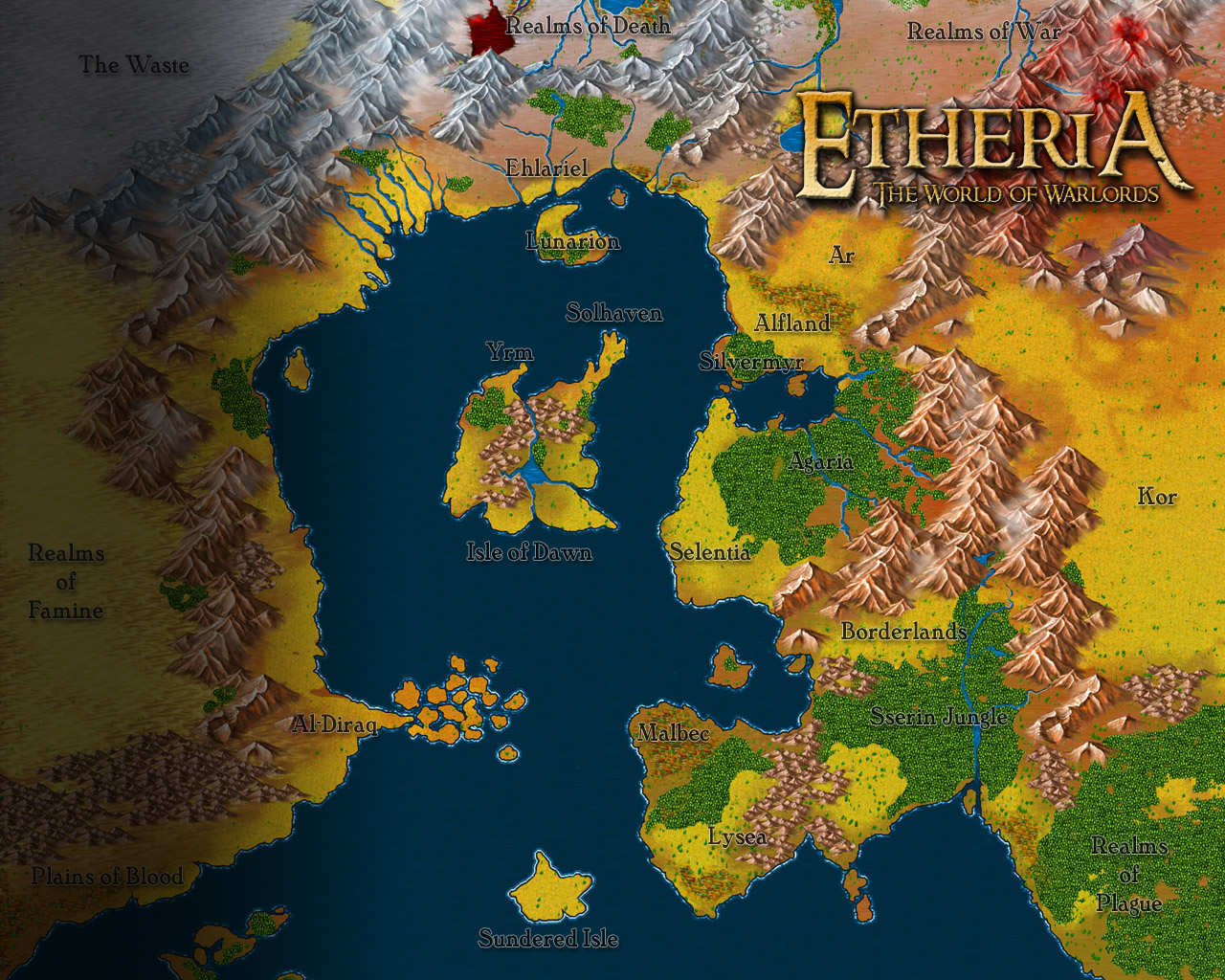 Carte d'Etheria